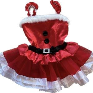 Magnificent little Holiday Santa red dress girls
By IEFIEL